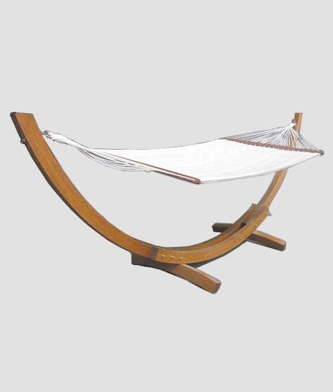 Amaca ad arco in legno